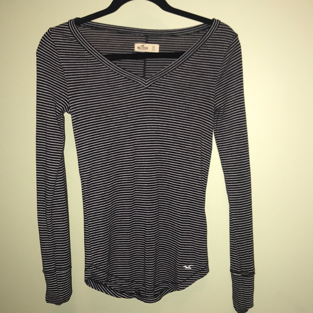 Long Sleeve Striped Shirt